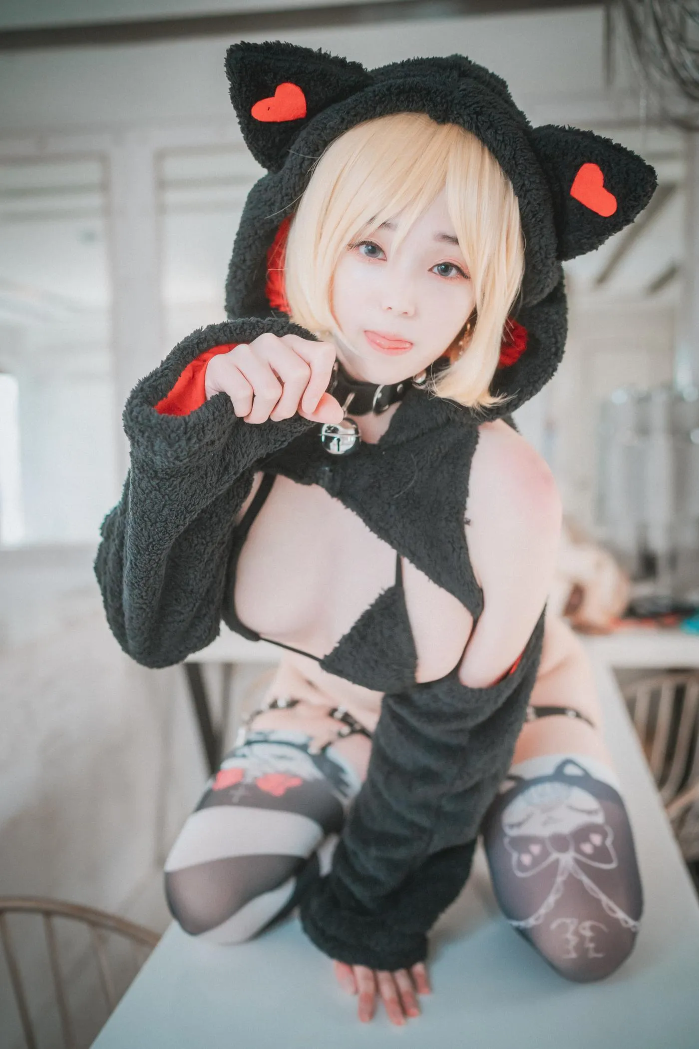 Bambi밤비 – NO.69 [DJAWA] Naughty Black Cat-Normal ver [63P]插图4